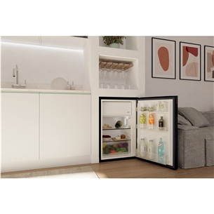 Candy City Mini Fridge 300, 114 L, augstums 85 cm, melna - Ledusskapis