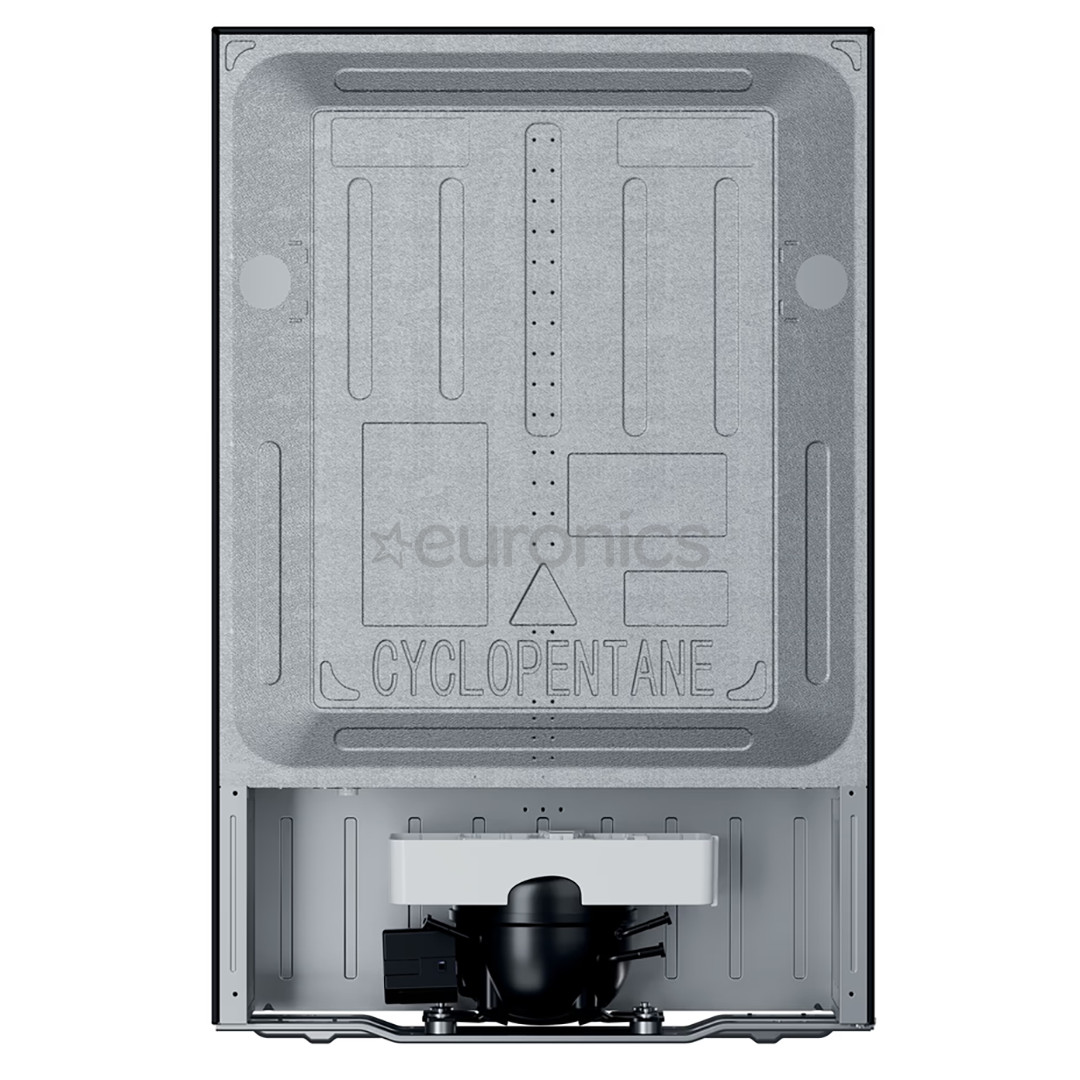 Candy City Mini Fridge 300, 114 L, augstums 85 cm, melna - Ledusskapis
