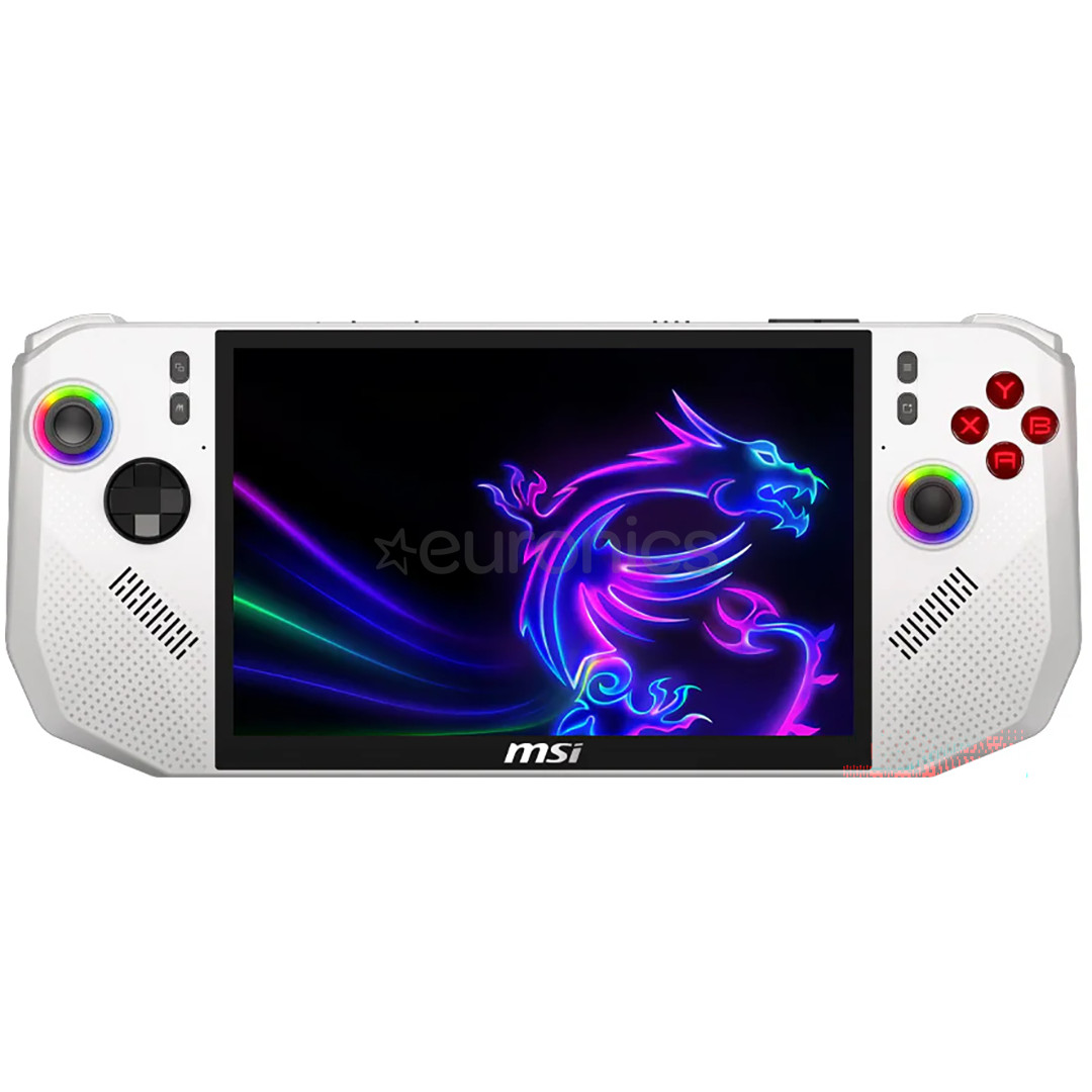 MSI Claw A8 BZ2EM, 8'', 120 Hz, FHD+, Z2 Extreme, 24 GB, 1 TB, polar tempest - Handheld PC CLAWA8-BZ2EM-047NL
