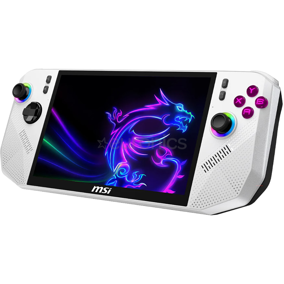 MSI Claw A8 BZ2EM, 8'', 120 Hz, FHD+, Z2 Extreme, 24 GB, 1 TB, polar tempest - Handheld PC
