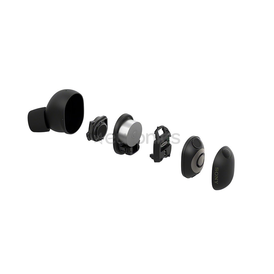 Sony WF-1000XM6, melna - Bezvadu austiņas