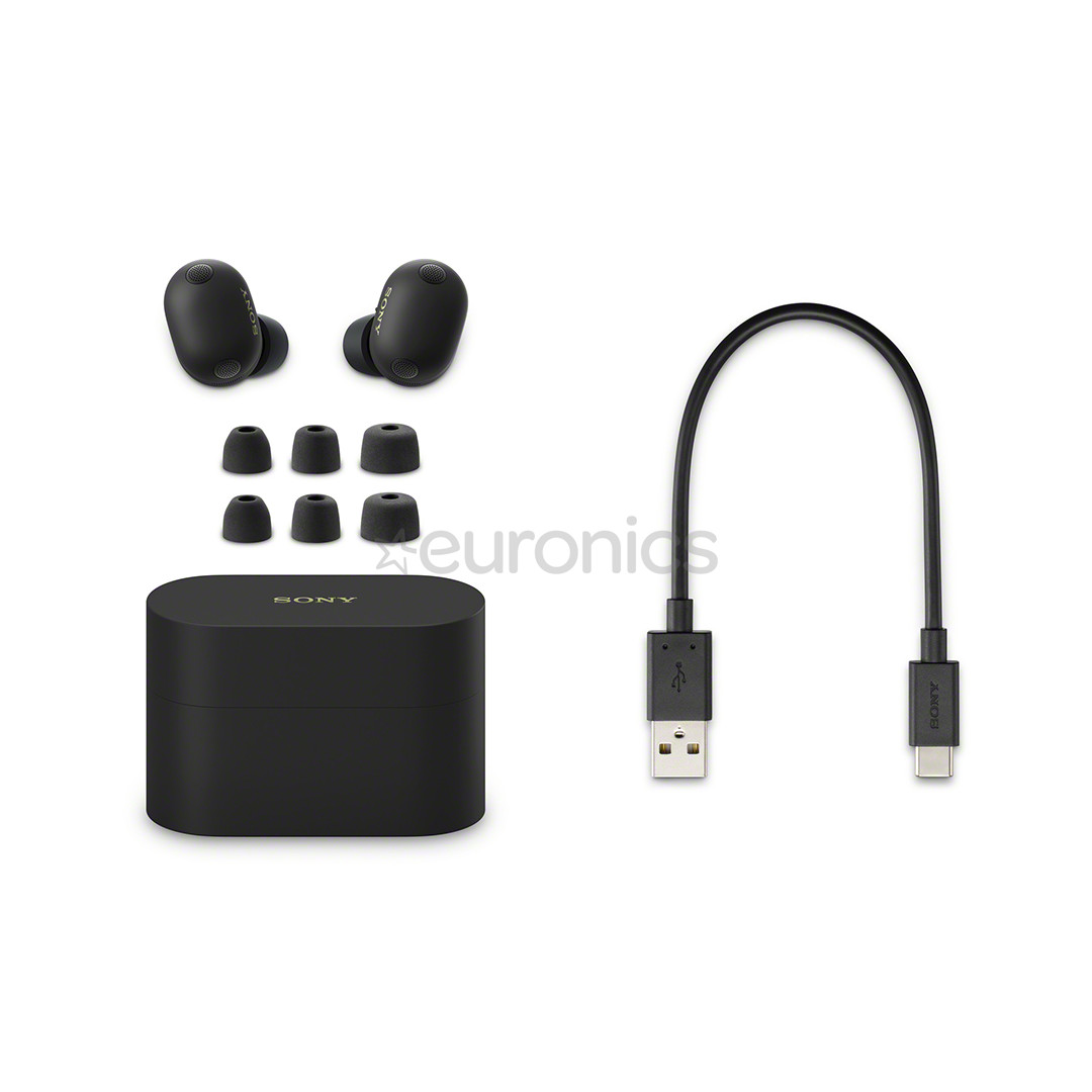 Sony WF-1000XM6, melna - Bezvadu austiņas