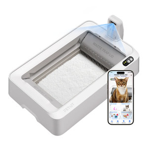 Petkit Purobot Crystal Duo, balta - Automātiskā kaķu tualete P9905