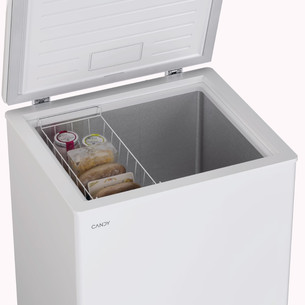 Candy Artico, 137 L, height 85 cm, white - Chest freezer