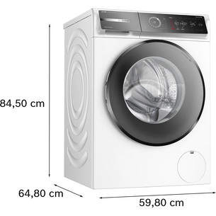 Bosch Series 8, iDos, 9 kg, dziļums 59 cm, 1400 apgr/min., balta - Veļas mazgājamā mašīna ar priekšējo ielādi