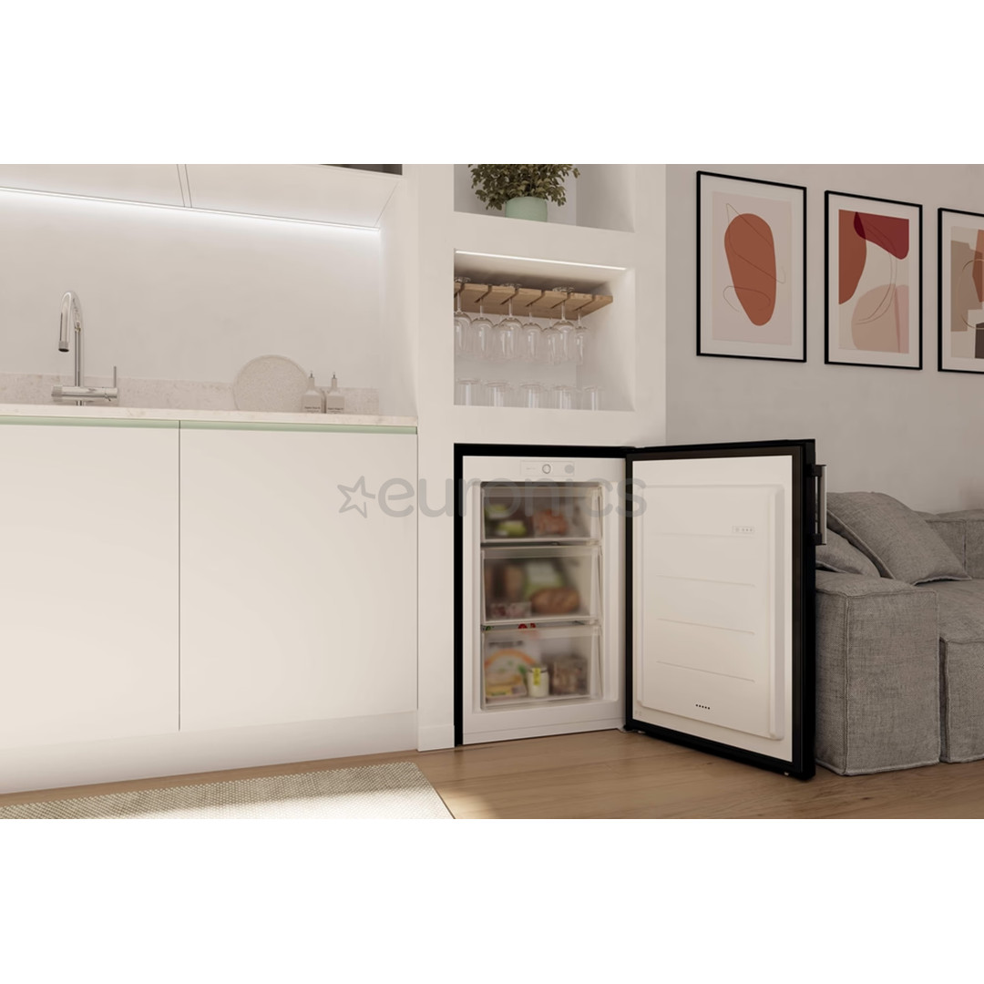 Candy City Mini Freezer 300, 90 L, height 86 cm, black - Freezer