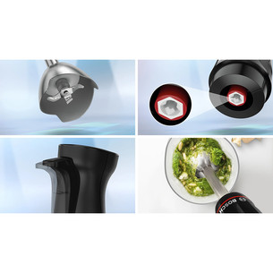 Bosch ErgoMaster, Series 4, 1000 W, black - Hand blender