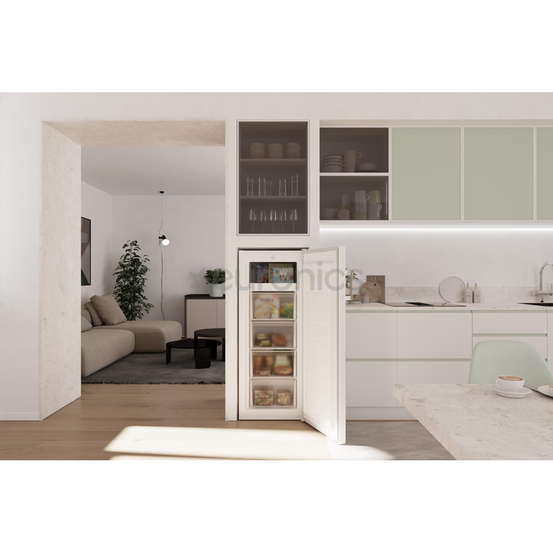 Candy Up Freezer 300, 169 L, height 138 cm, white - Freezer