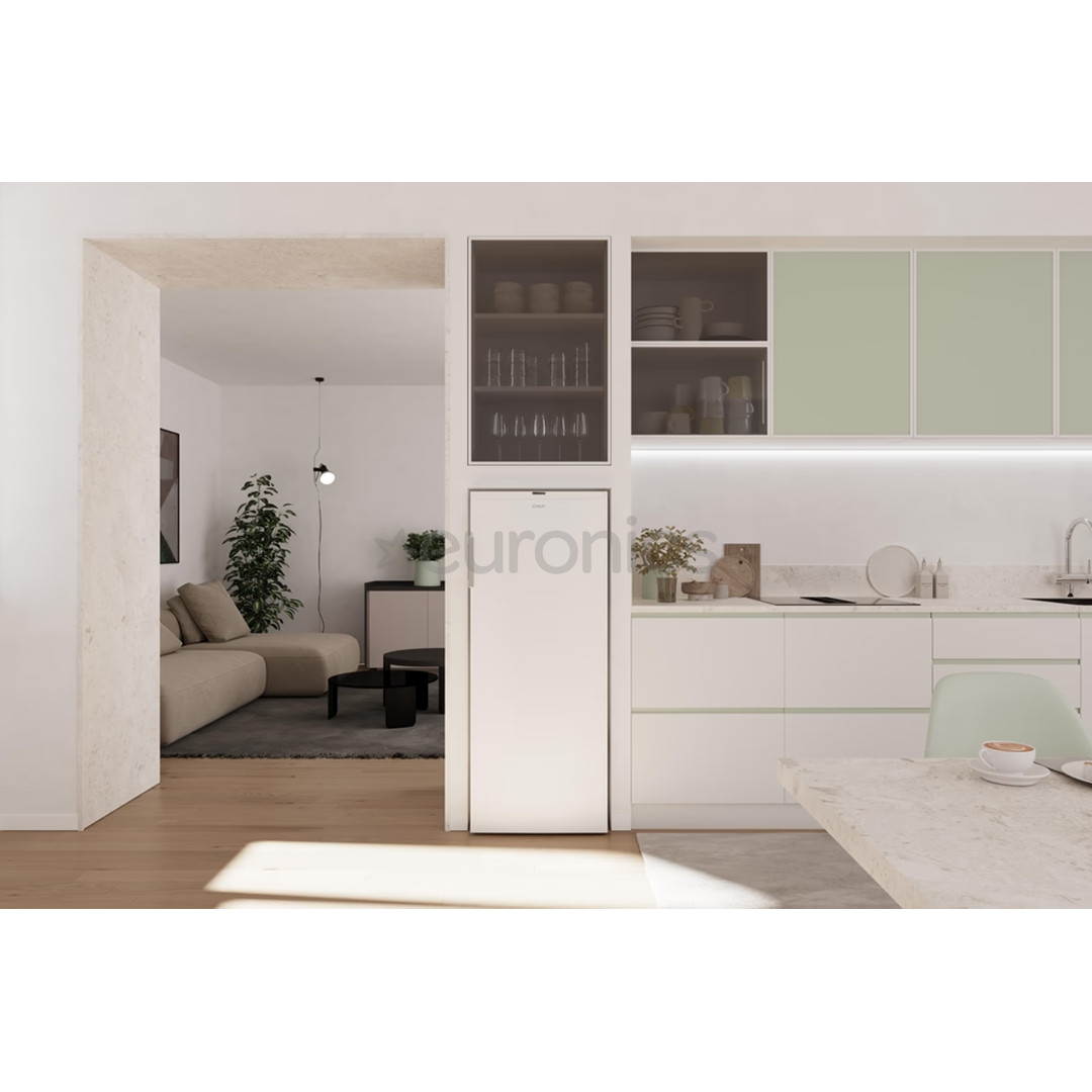 Candy Up Freezer 300, 169 L, height 138 cm, white - Freezer