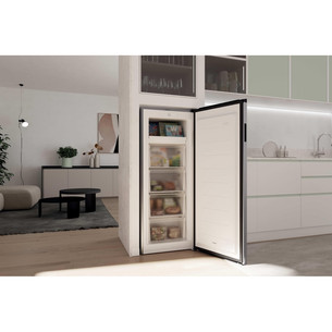 Candy Up Freezer 300, 169 L, augstums 138 cm, pelēka - Saldētava