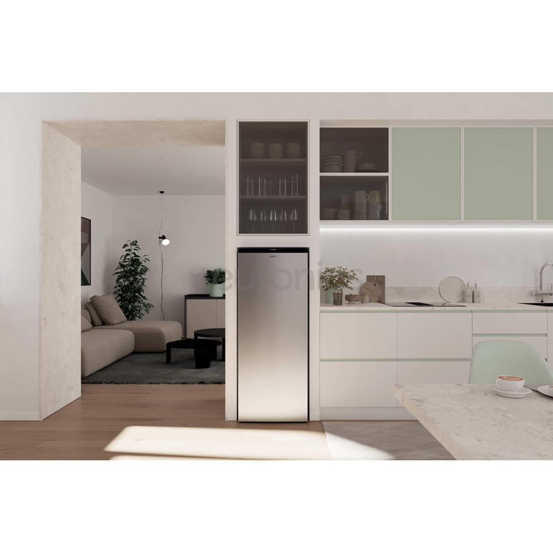 Candy Up Freezer 300, 169 L, augstums 138 cm, pelēka - Saldētava