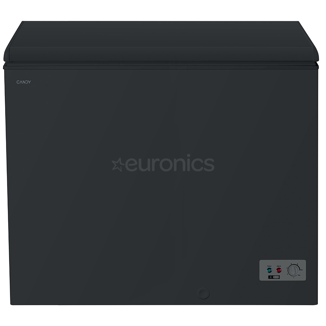 Candy Artico, 196 L, height 85 cm, black - Chest freezer