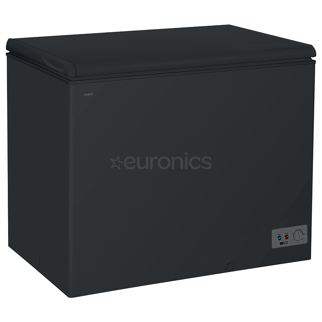 Candy Artico, 196 L, height 85 cm, black - Chest freezer