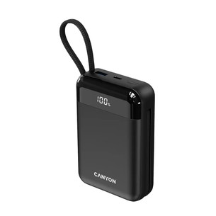 Canyon OnPower 204, 20000 mAh, melna - Portatīvais barošanas avots CNS-CPB204B