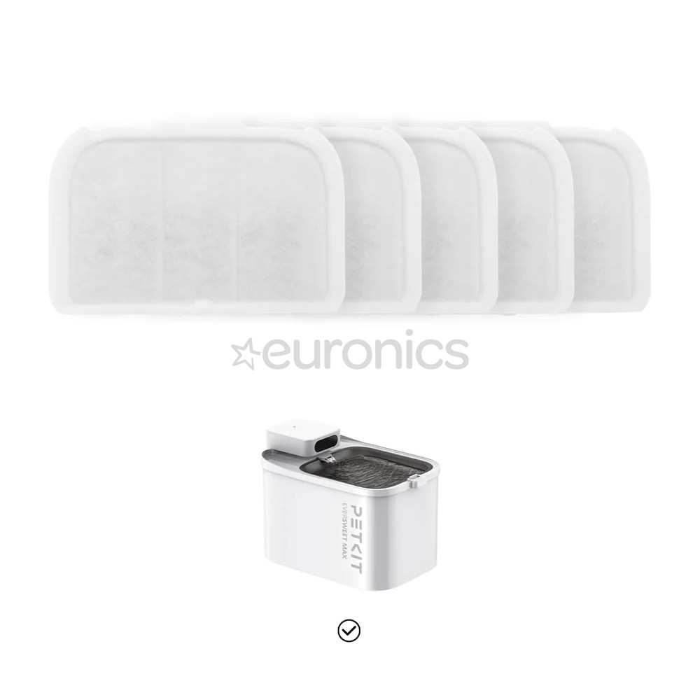 Petkit Unit RECT, Eversweet Max, 5 gab. - Filtri mājdzīvnieku dzirdinātavai/strūklakai