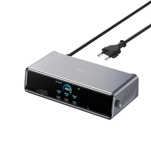 Anker Prime Triple Display, 140 Вт, серый - Док-станция для ноутбука A83B33A1