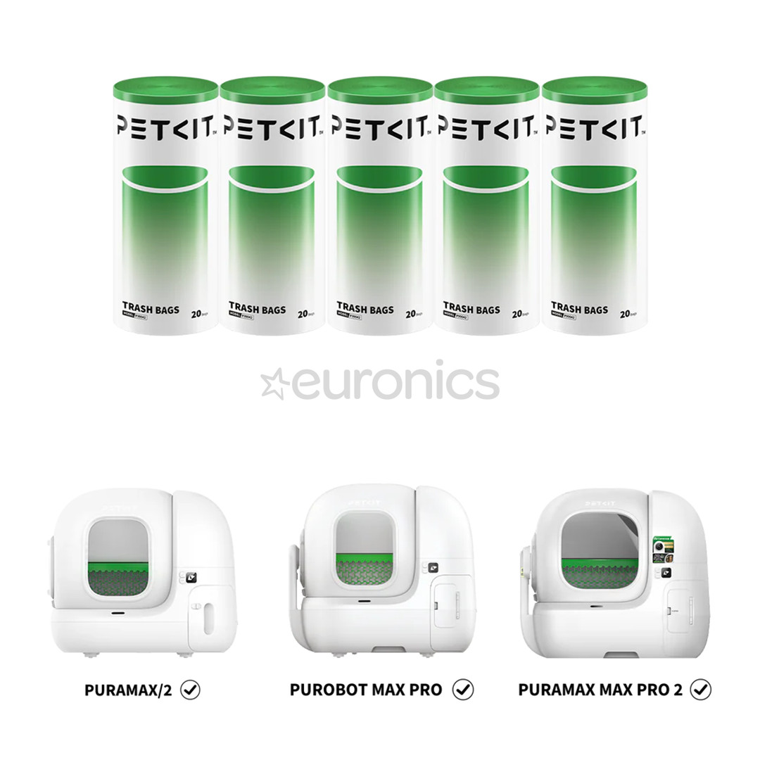 Petkit, 5x20 gab. - Atkritumu maisi