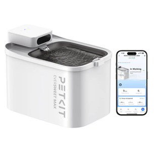 Petkit EverSweet Max, bezvadu, balta - Mājdzīvnieku dzirdinātava/strūklaka