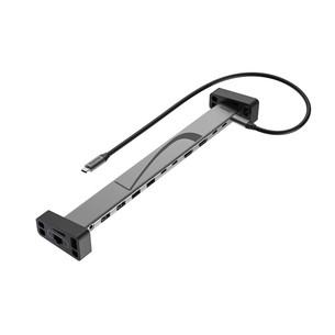 Hama Connect2Office, USB-C, 12 портов, 100 Вт, серый - Док-станция для ноутбука 00200149