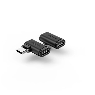 Hama 90°C USB-C Angled Adapter, black - Adapter