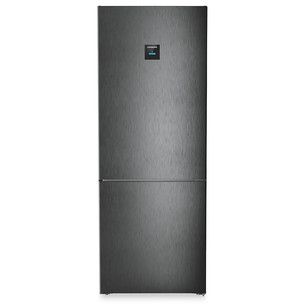 Liebherr peak BioFresh NoFrost, 473 L, height 202 cm, black steel - Refrigerator CBNBSC778I