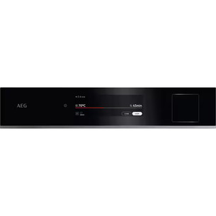 AEG ProAssist ar SteamPro 9000 Series, 70 L, melna - Iebūvējama tvaika cepeškrāsns