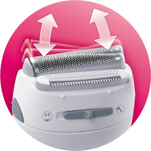 Braun Silk-épil, lillā - Sieviešu skuveklis