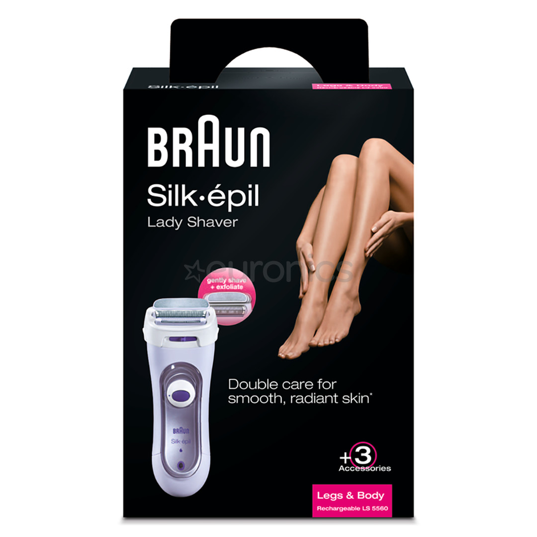 Braun Silk-épil, lillā - Sieviešu skuveklis