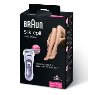 Braun Silk-épil, lillā - Sieviešu skuveklis
