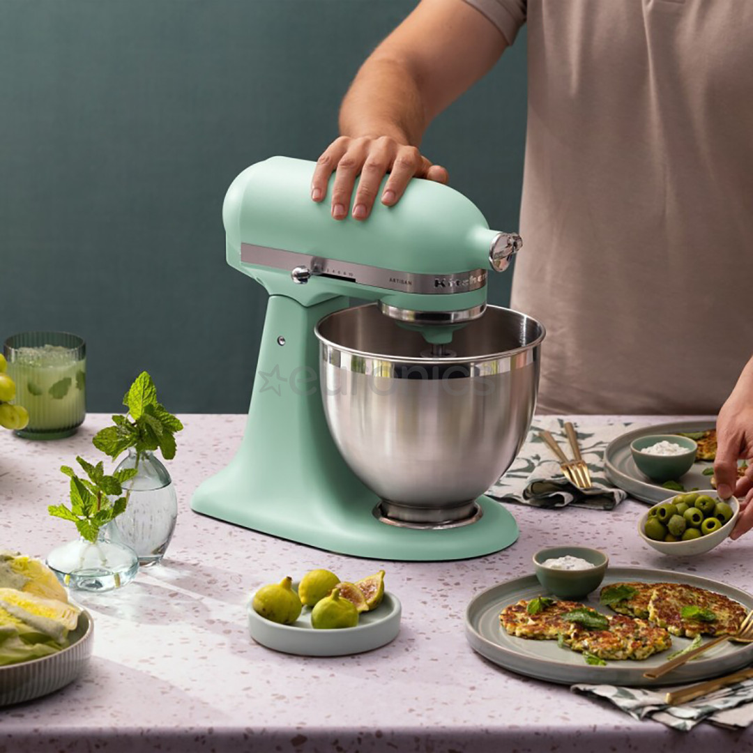 KitchenAid Artisan "Color of the year - Spearmint", 4.7 L / 2.8 L, 300 W, gaiši zaļa - Mikseris