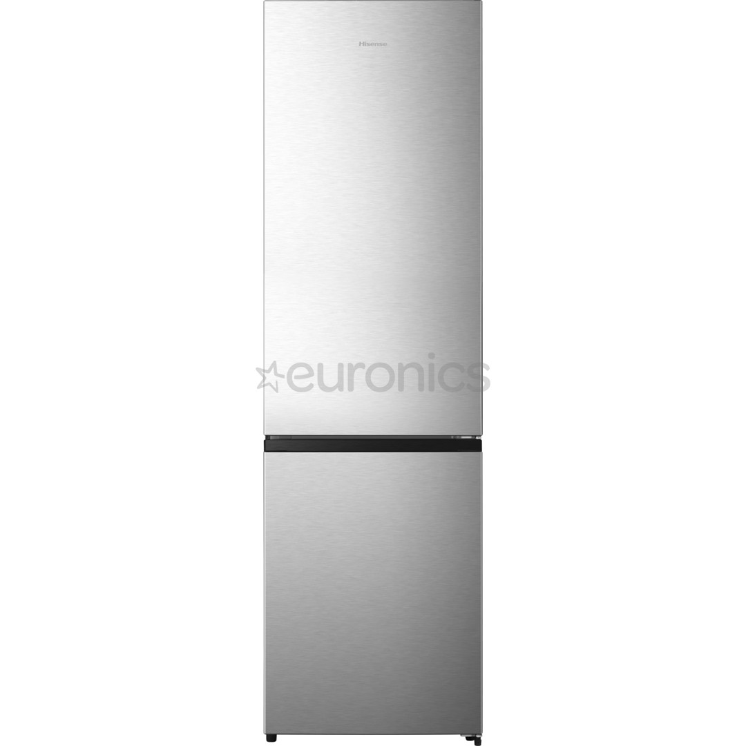 Hisense, Total No Frost, 336 L, augstums 202 cm, pelēka - Ledusskapis