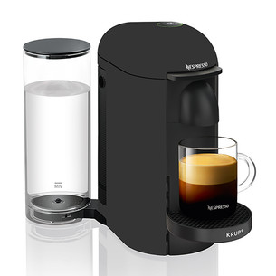 Krups Nespresso Vertuo Plus, matēta melna - Kapsulu kafijas automāts XN903N10
