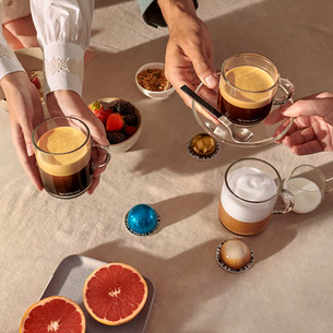 Krups Nespresso Vertuo Plus, balta - Kapsulu kafijas automāts