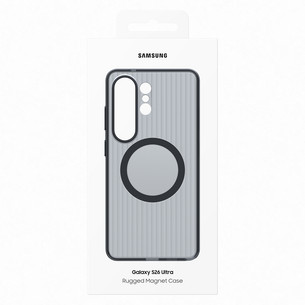 Samsung Rugged Magnet Case, Galaxy S26 Ultra, pelēka - Apvalks viedtālrunim