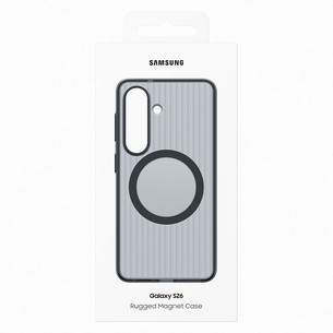 Samsung Rugged Magnet Case, Galaxy S26, серый - Чехол