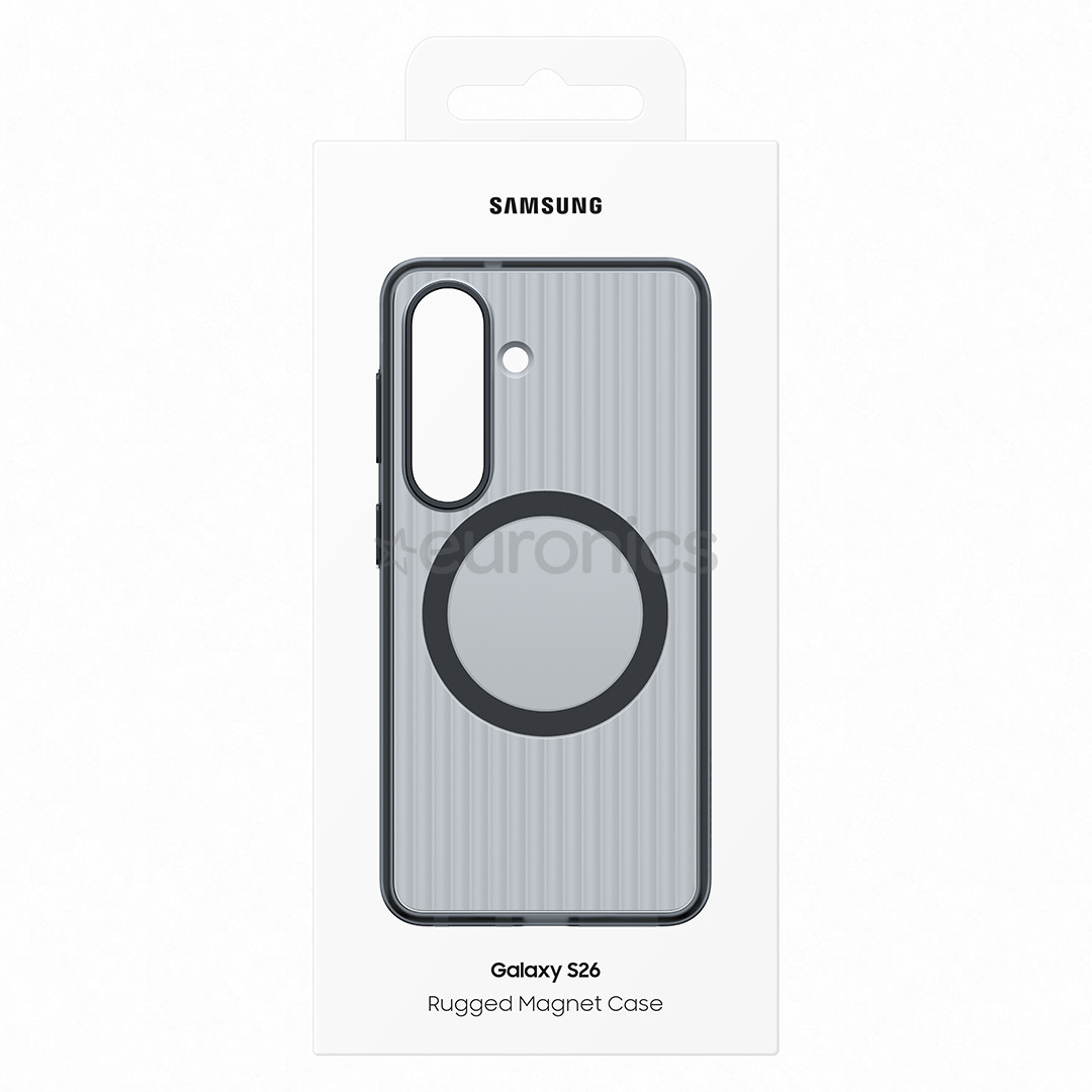 Samsung Rugged Magnet Case, Galaxy S26, серый - Чехол