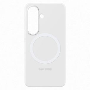 Samsung Silicone Magnet Case, Galaxy S26, balta - Apvalks viedtālrunim