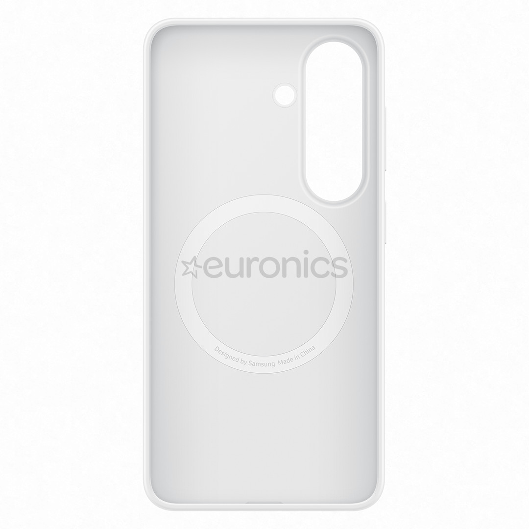 Samsung Silicone Magnet Case, Galaxy S26, balta - Apvalks viedtālrunim