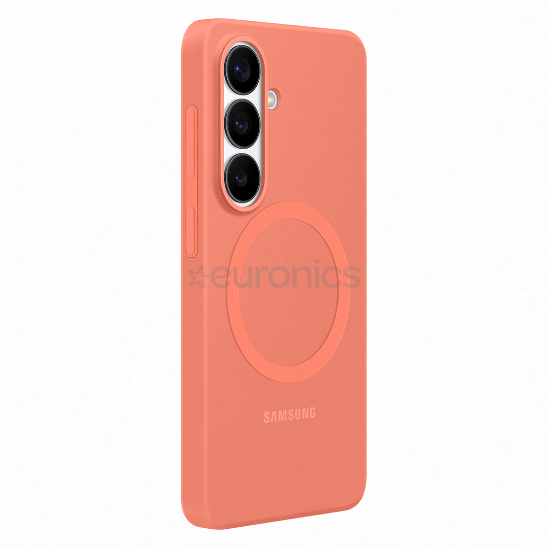 Samsung Silicone Magnet Case, Galaxy S26, coralred - Case