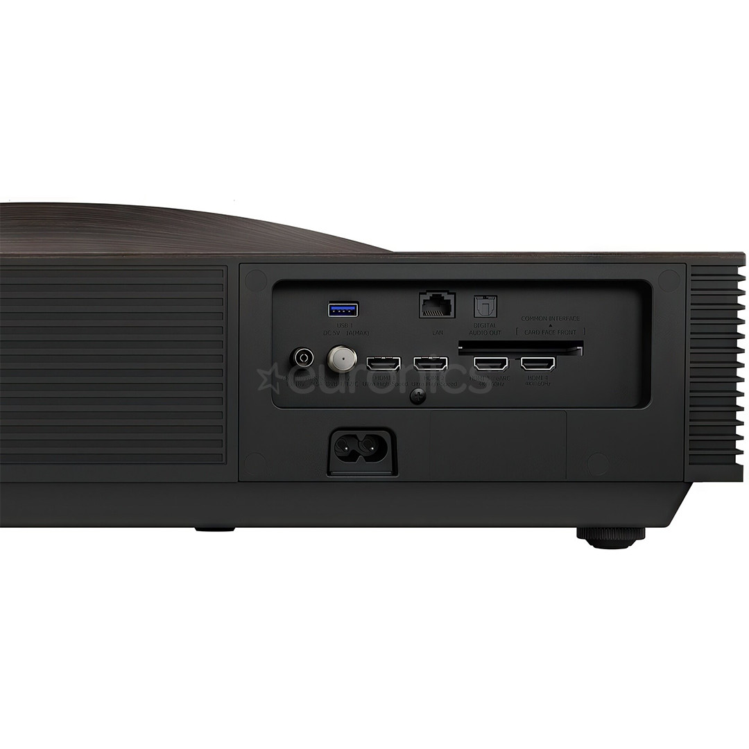 Hisense 120L9QD, 120", лазерный, черный/коричневый - Проектор