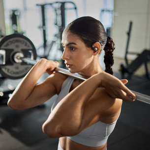 Shokz OpenFit 2+, черный - Беспроводные наушники