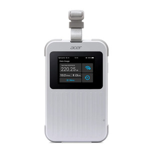 Acer Connect M6E 5G Mobile WiFi, 8000 мАч, светло-серый - WiFi-роутер FF.G2VTA.001