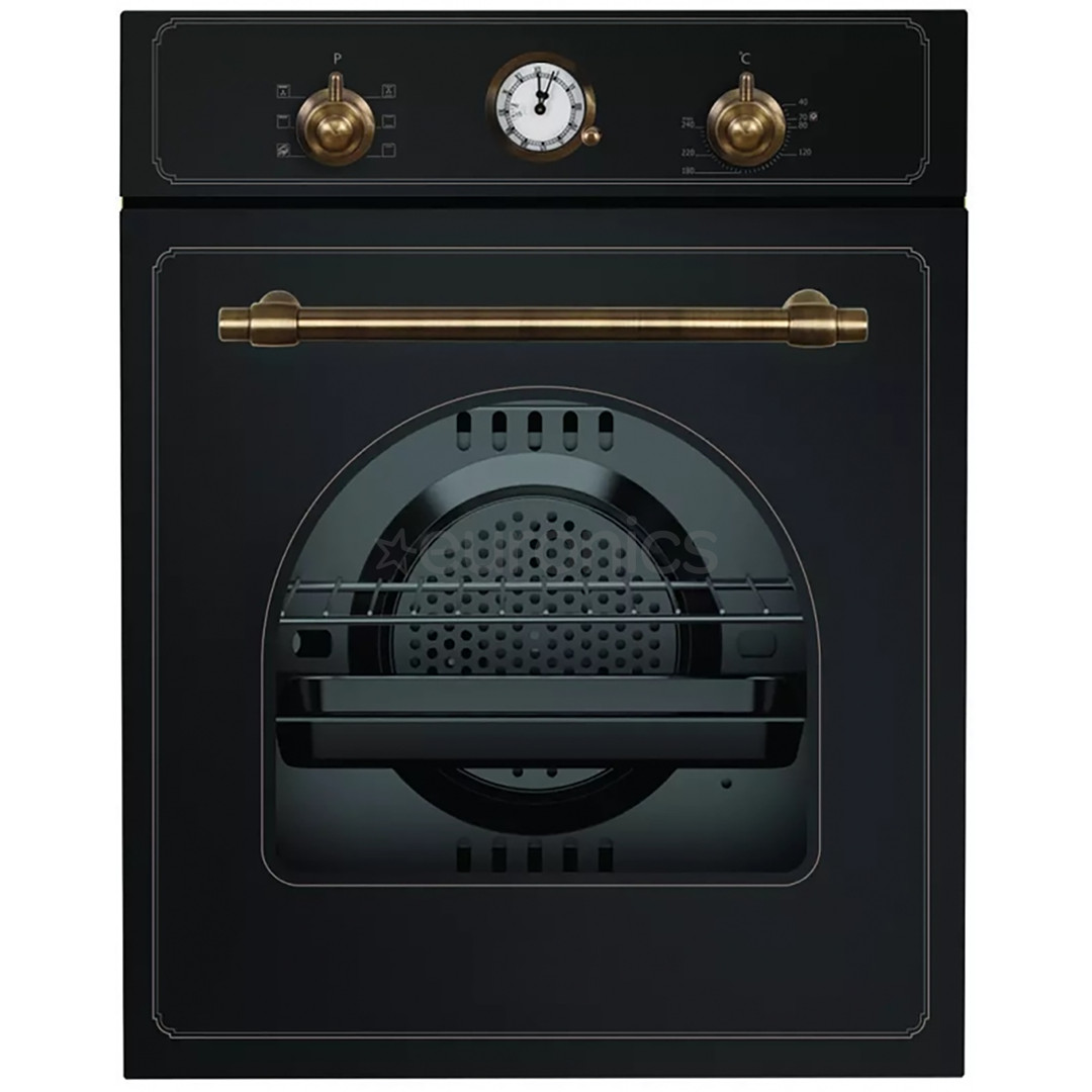 Schlosser, 47 L, pelēka - Iebūvējama elektriskā cepeškrāsns