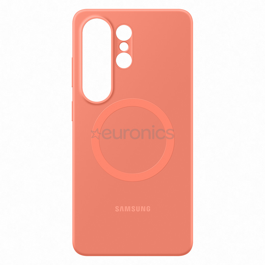 Samsung Silicone Magnet Case, Galaxy S26 Ultra, coralred - Case