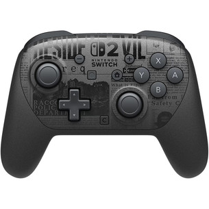 Nintendo Pro Controller Resident Evil Requiem Edition, Nintendo Switch 2, черный - Беспроводной контроллер 045496321840