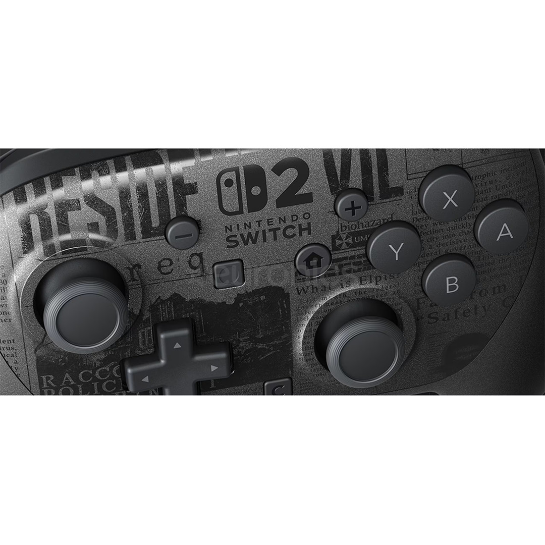 Nintendo Pro Controller Resident Evil Requiem Edition, Nintendo Switch 2, черный - Беспроводной контроллер