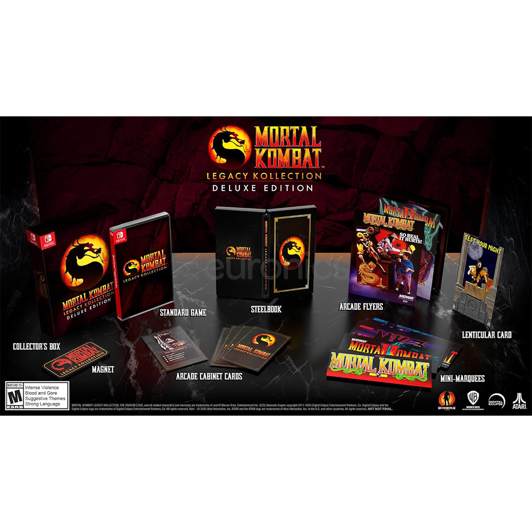 Mortal Kombat: Legacy Kollection Deluxe Edition, Nintendo Switch - Игра