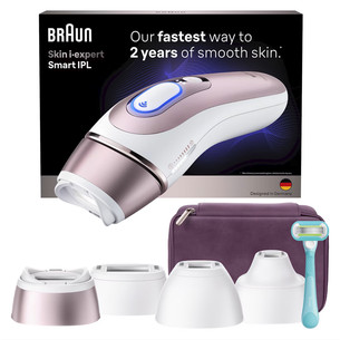 Braun Skin i·expert, white/pink - IPL hair removal PL7431