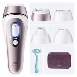 Braun Skin i·expert, white/pink - IPL hair removal