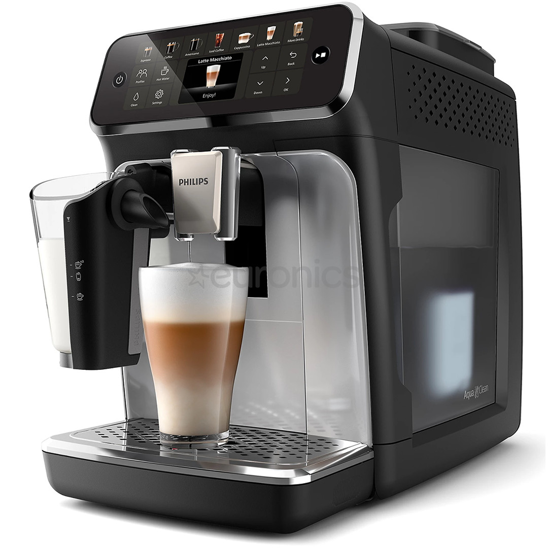 Philips LatteGo Series 4400, black - Fully automatic espresso machine